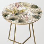 Pink Green leaf II Side Table Gallery Image 2