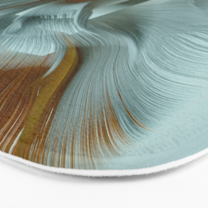 Flow Abstract IX Bath Mat Gallery Image 3