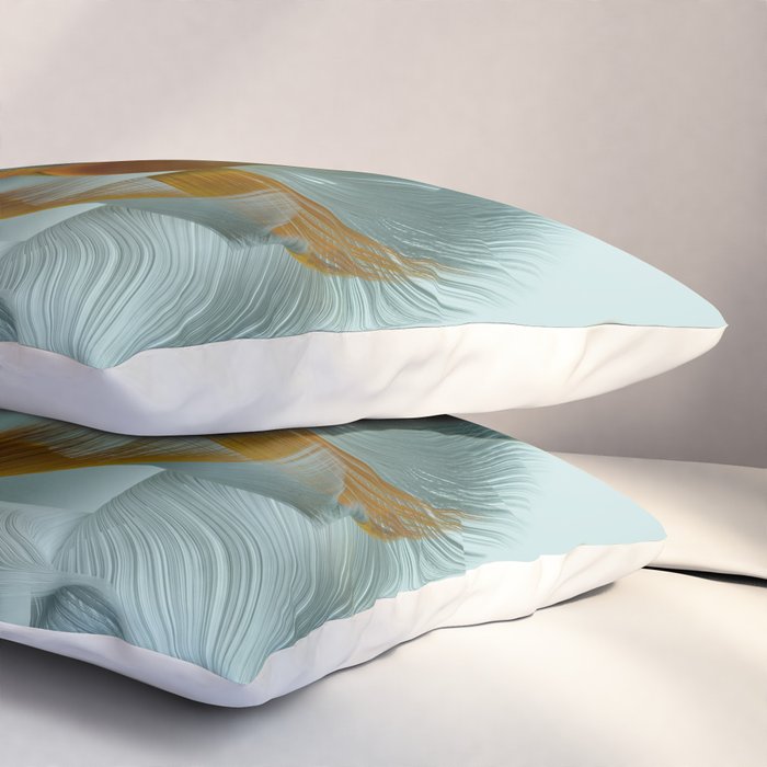 Flow Abstract IX Pillow Sham Gallery Image 3