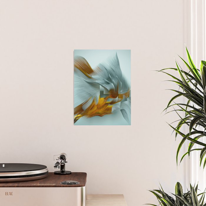 Flow Abstract IX Poster Gallery Image 2
