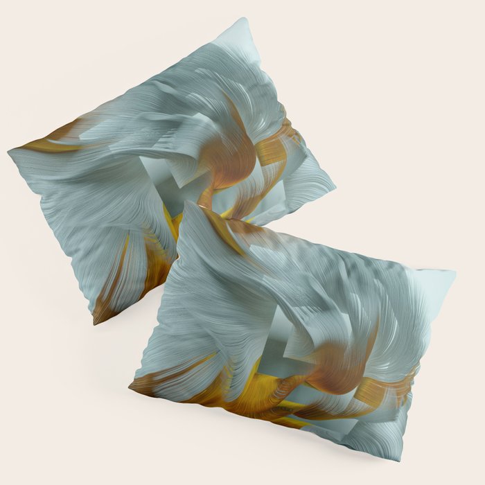Flow Abstract IX Pillow Sham Gallery Image 3