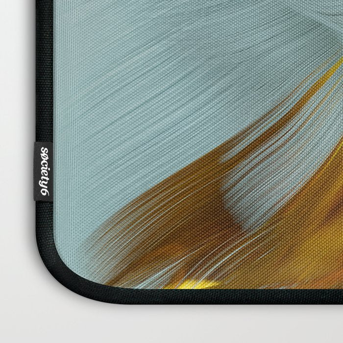 Flow Abstract IX Laptop Sleeve Gallery Image 3