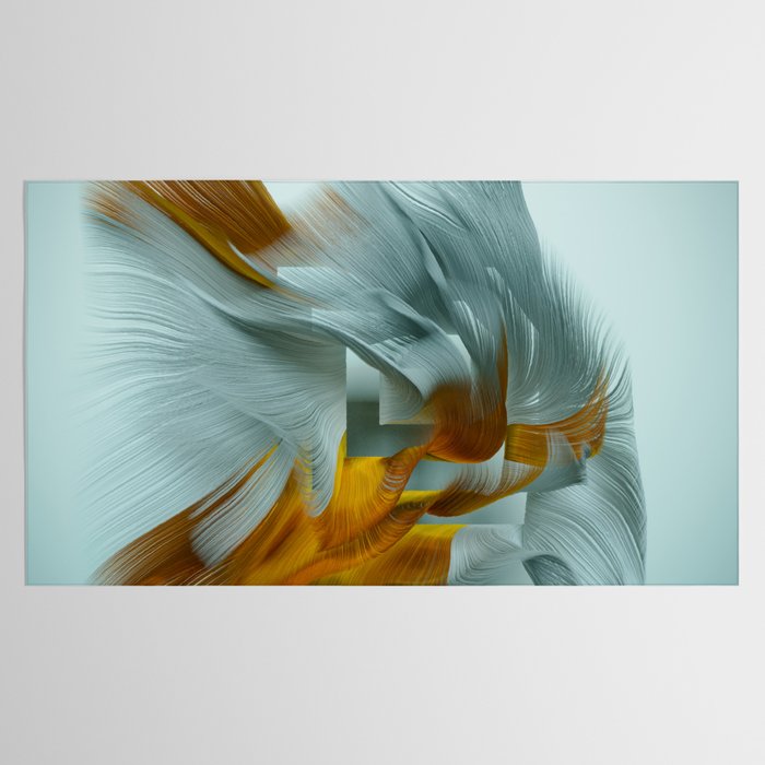 Flow Abstract IX Tablecloth Gallery Image 2