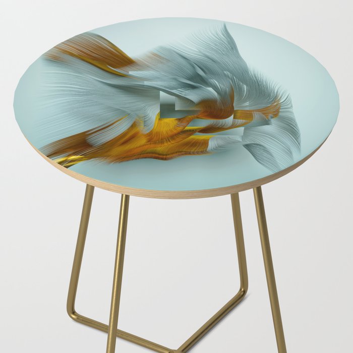 Flow Abstract IX Side Table Gallery Image 2