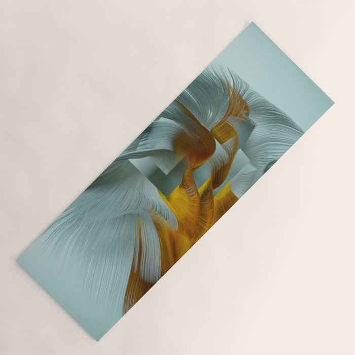 Flow Abstract IX Yoga Mat Gallery Image 1