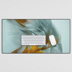 Flow Abstract IX Desk Mat Gallery Image 1