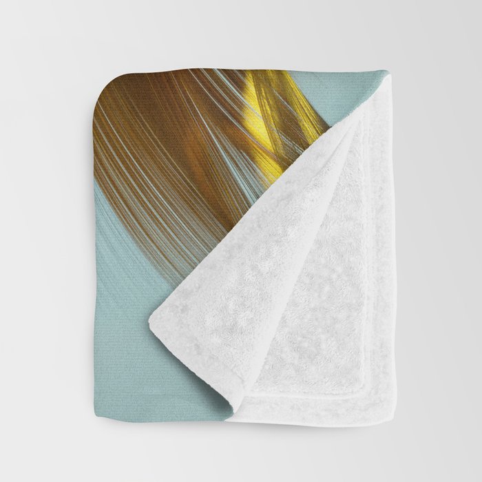 Flow Abstract IX Throw Blanket Gallery Image 3
