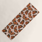 Butterfly Watercolor Yoga Mat Gallery Image 1