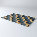 Cuboid Mid Century Abstract Shapes Pattern V Rug Gallery Image 3
