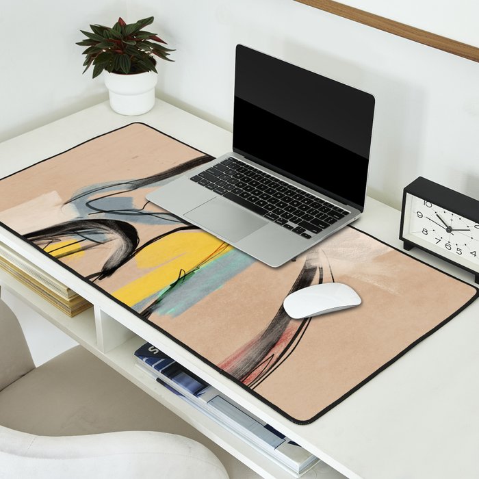 Abstract Female Figure Desk Mat Gallery Image 2