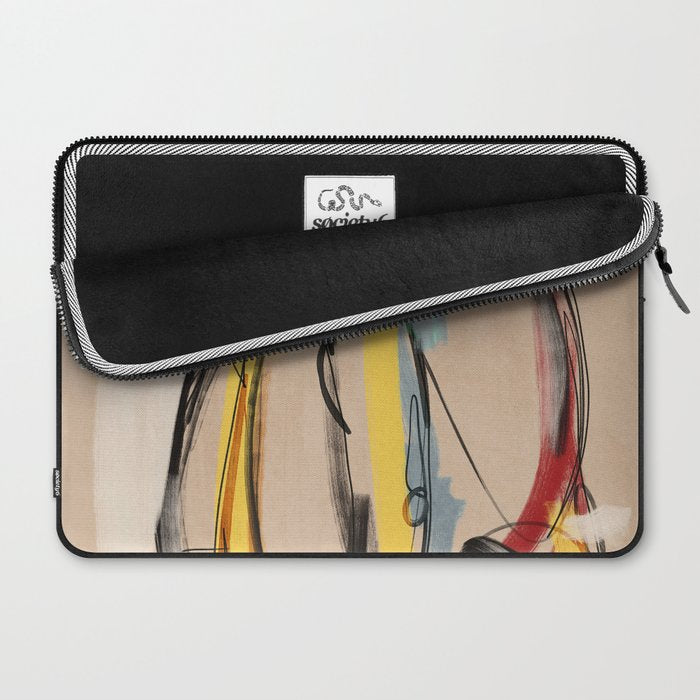 Abstract Female Figure Laptop Sleeve Gallery Image 2