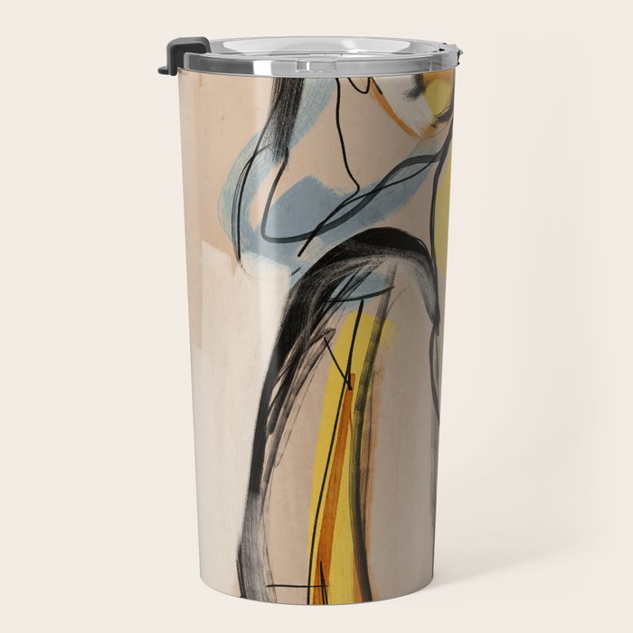 Abstract Female Figure Travel Mug Gallery Image 3