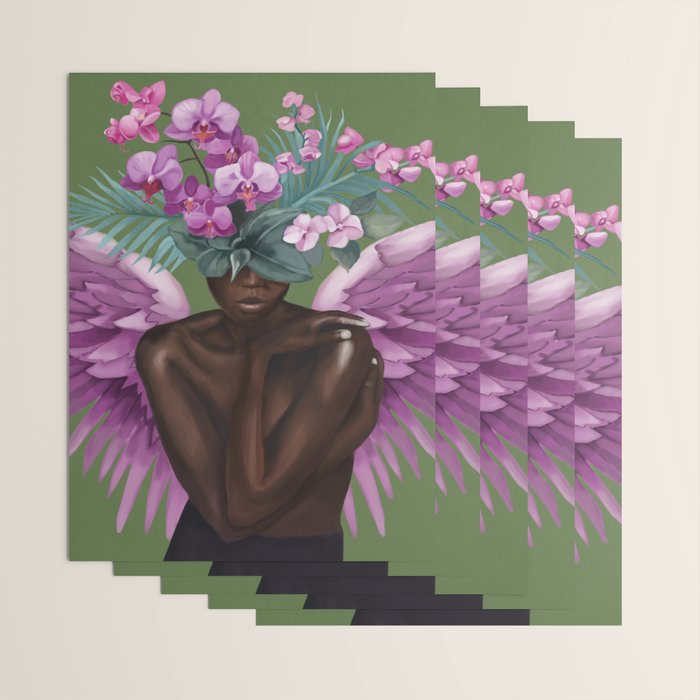 Celestial Bloom Wrapping Paper Gallery Image 3