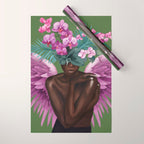 Celestial Bloom Wrapping Paper Gallery Image 1