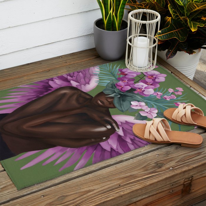 Celestial Bloom Outdoor Rug Gallery Image 2