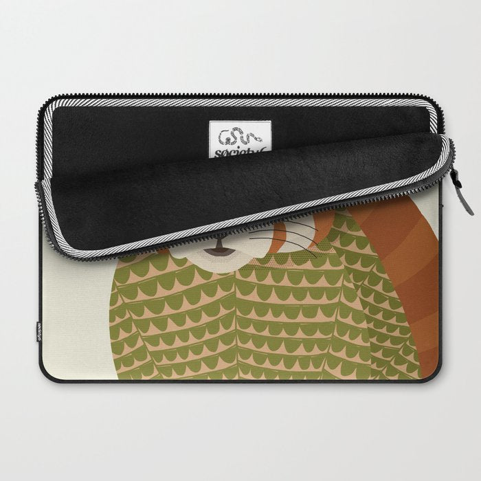 Whimsical Red Panda Laptop Sleeve Gallery Image 2