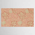 William Morris Apple Rust Gold Vintage Pattern Tablecloth Gallery Image 2