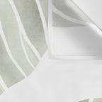 Sage green tropical leaves Wall Tapestry Gallery Image 3