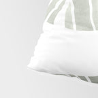 Sage green tropical leaves Pillow Sham Gallery Image 4