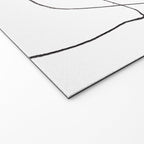 Minimalist Line Art Plant Drawing Welcome Mat Gallery Image 2