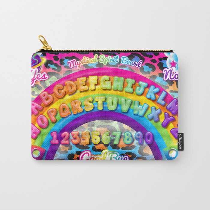 1997 Neon Rainbow Spirit Board Carry All Pouch Gallery Image 1