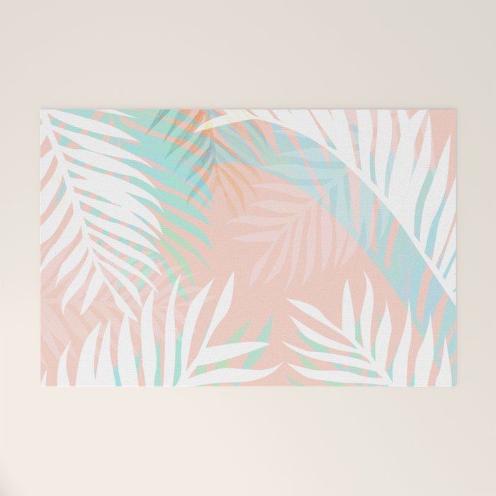 Tropical bliss - palm springs Welcome Mat Gallery Image 1