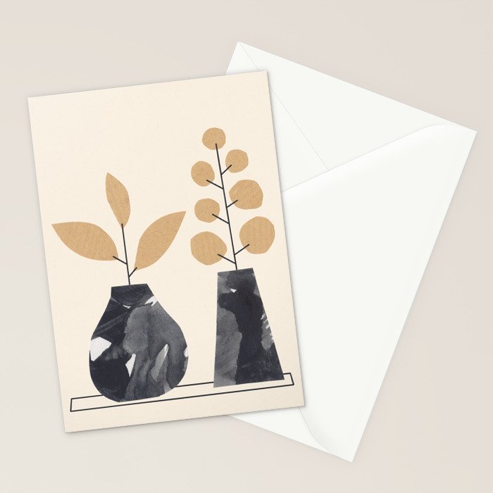 Still Life with Two Vases Stationery Card Gallery Image 2