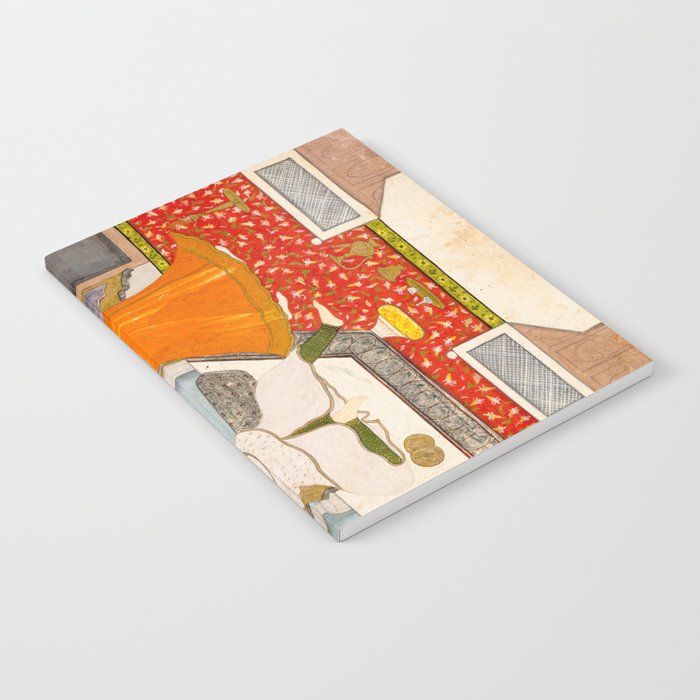 The Timid Bride Indian Painting Miniature  Notebook Gallery Image 2