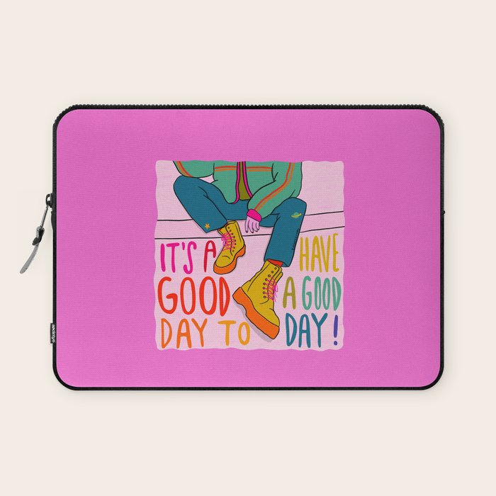 Good Day Laptop Sleeve Gallery Image 1
