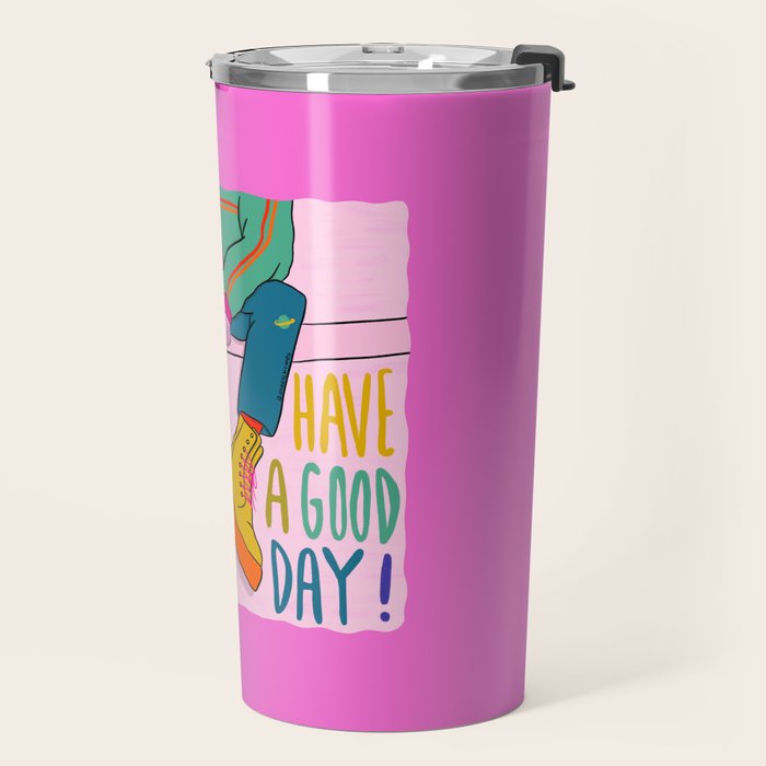 Good Day Travel Mug Gallery Image 2