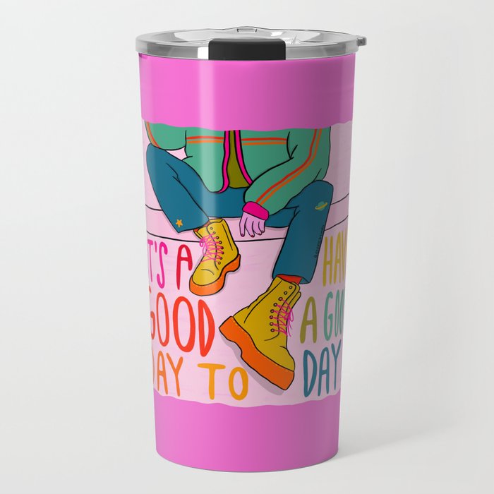 Good Day Travel Mug Gallery Image 1