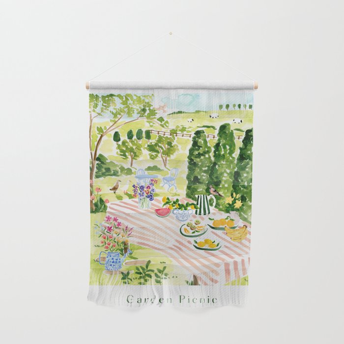 Garden Picnic Wall Hanging Gallery Image 1