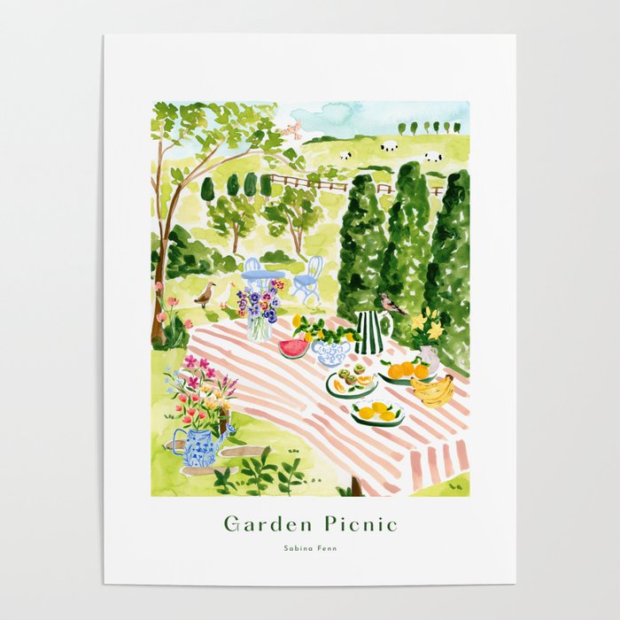 Garden Picnic Poster Gallery Image 4