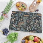 Whimsical Horses Botanicals II Cutting Board Gallery Image 2