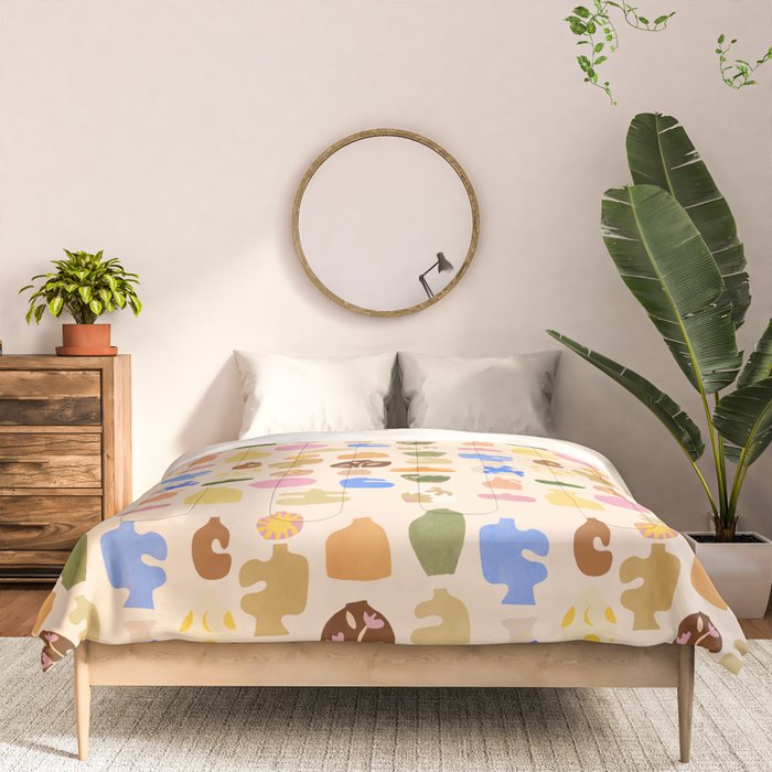 Abstract Vases Comforter Gallery Image 3