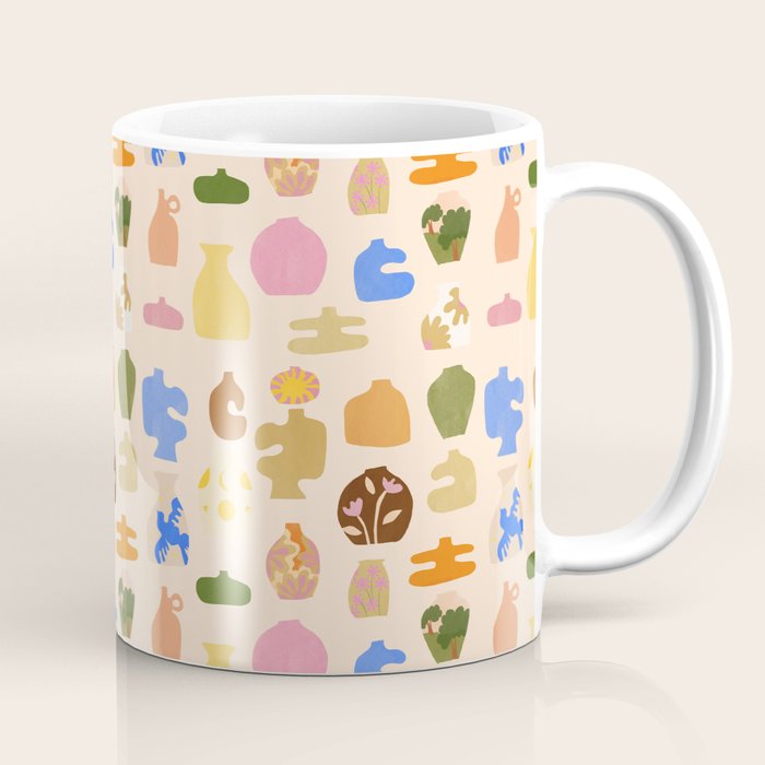 Abstract Vases Coffee Mug Gallery Image 1