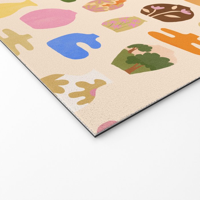 Abstract Vases Welcome Mat Gallery Image 2