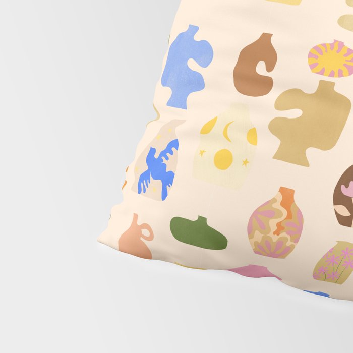 Abstract Vases Pillow Sham Gallery Image 4