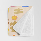 Abstract Vases Throw Blanket Gallery Image 3