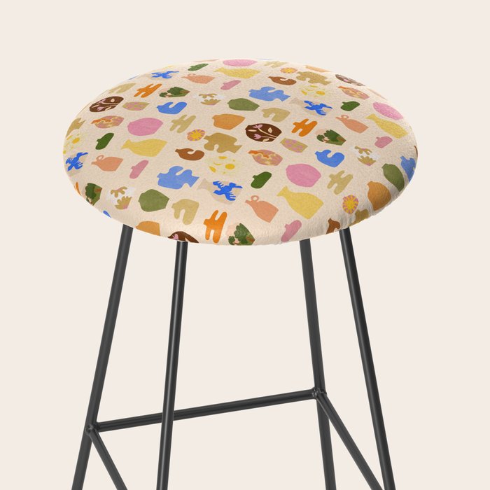 Abstract Vases Stool Gallery Image 2