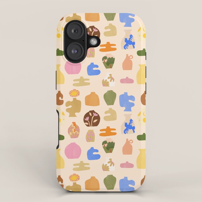 Abstract Vases iPhone Case Gallery Image 1