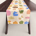 Abstract Vases Table Runner Gallery Image 1
