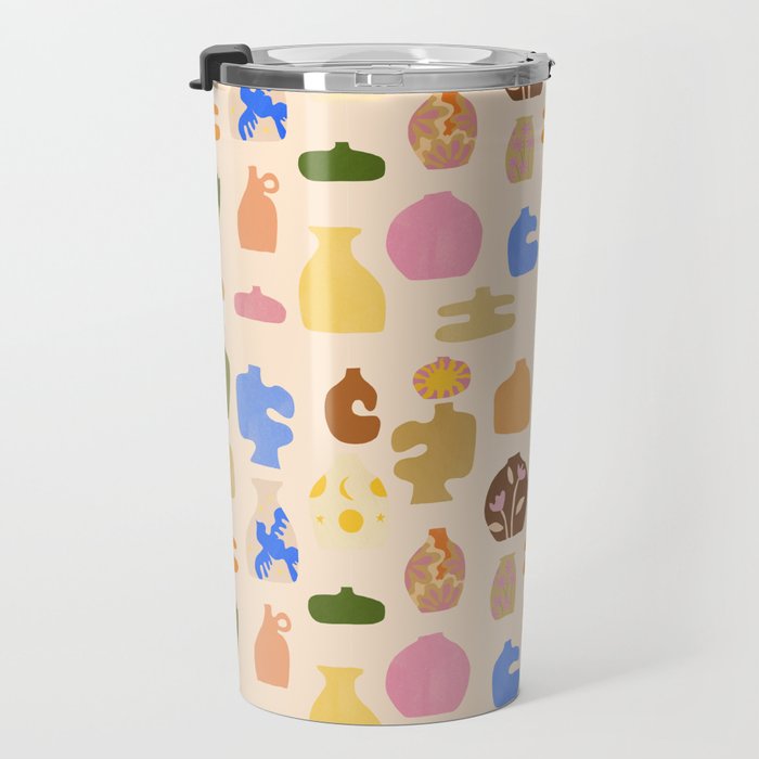 Abstract Vases Travel Mug Gallery Image 3