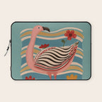 Pink Flamingo Laptop Sleeve Gallery Image 1