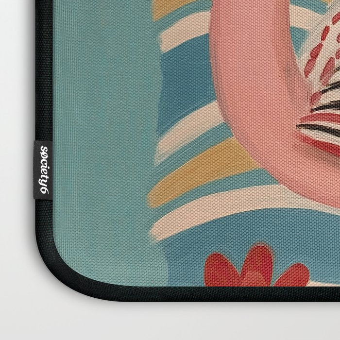 Pink Flamingo Laptop Sleeve Gallery Image 3