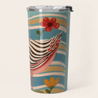 Pink Flamingo Travel Mug Gallery Image 2
