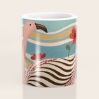 Pink Flamingo Coffee Mug Gallery Image 4