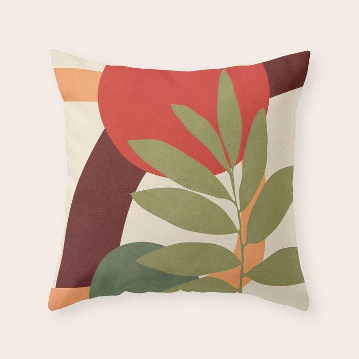 Abstract Flow 23 Throw Pillow Gallery Image 6