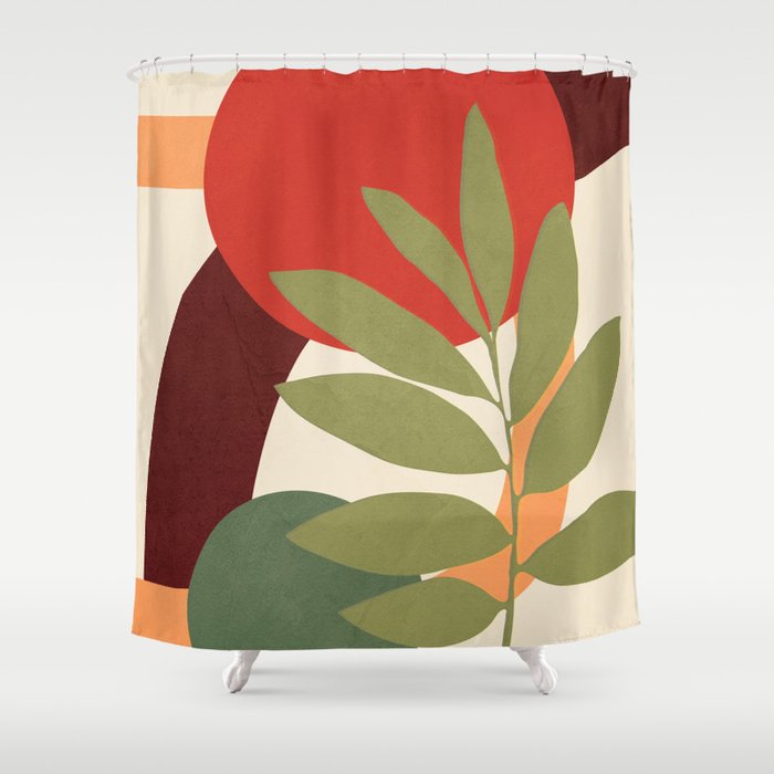 Abstract Flow 23 Shower Curtain Gallery Image 1