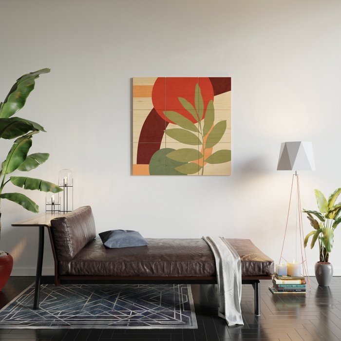 Abstract Flow 23 Wood Wall Art Gallery Image 2